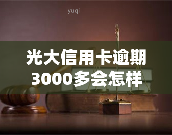 光大信用卡逾期3000多会怎样，逾期3000多元？了解光大信用卡的后果！