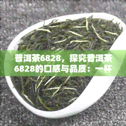 普洱茶6828，探究普洱茶6828的口感与品质：一杯好茶的标准是什么？