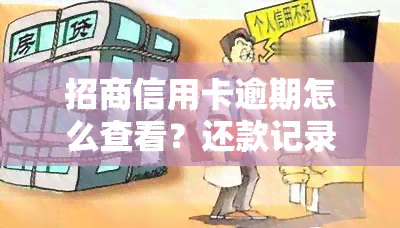 招商信用卡逾期怎么查看？还款记录、进度及手续费查询全攻略