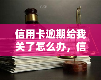 信用卡逾期给我关了怎么办，信用卡逾期导致账户被封，如何解决？