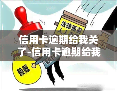 信用卡逾期给我关了-信用卡逾期给我关了怎么办