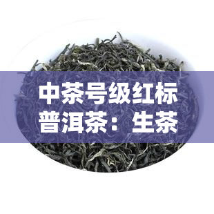 中茶号级红标普洱茶：生茶紧压茶价格全览