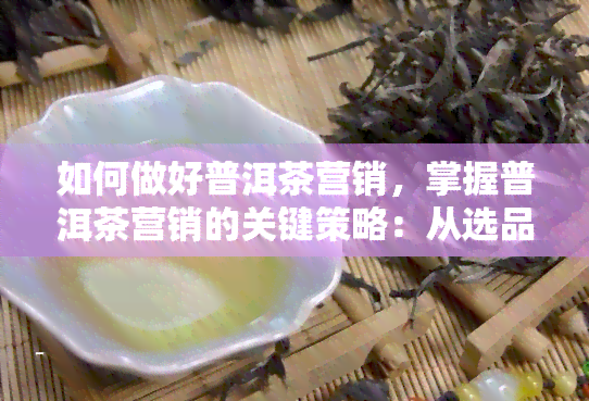 如何做好普洱茶营销，掌握普洱茶营销的关键策略：从选品到销售全解析