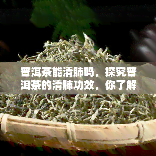 普洱茶能清肺吗，探究普洱茶的清肺功效，你了解多少？