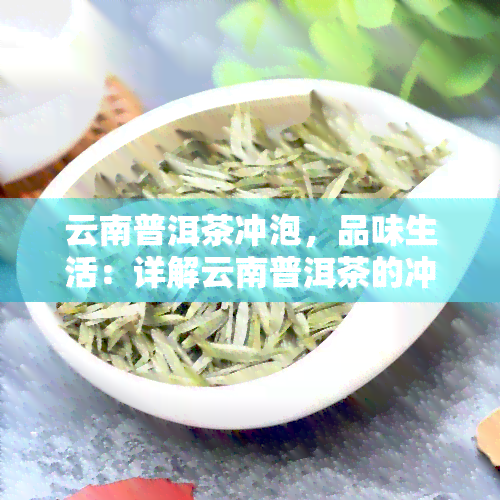 云南普洱茶冲泡，品味生活：详解云南普洱茶的冲泡方法与技巧