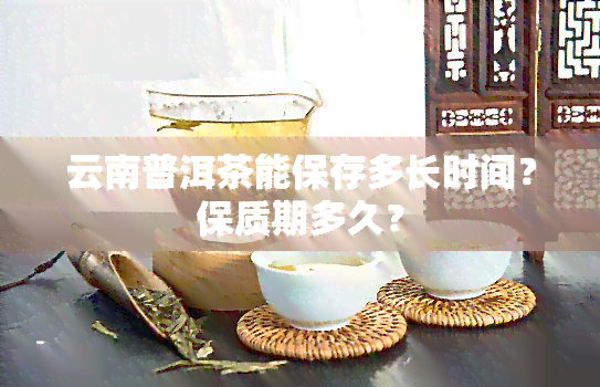 云南普洱茶能保存多长时间？保质期多久？