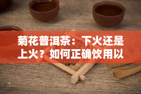 菊花普洱茶：下火还是上火？如何正确饮用以达到效果？