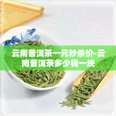 云南普洱茶一元秒杀价-云南普洱茶多少钱一块