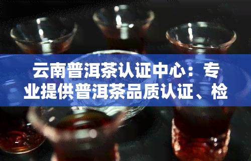 云南普洱茶认证中心：专业提供普洱茶品质认证、检测与鉴定服务