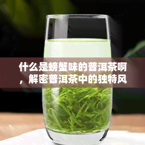 什么是螃蟹味的普洱茶啊，解密普洱茶中的独特风味：你尝过螃蟹味吗？