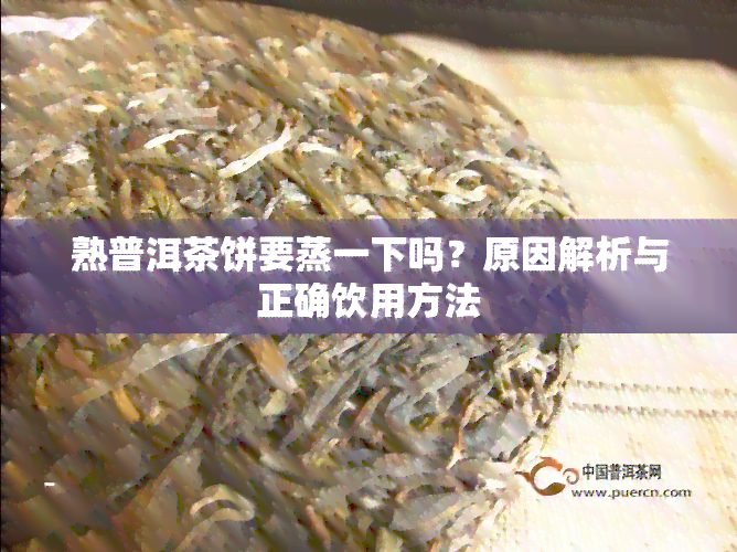 熟普洱茶饼要蒸一下吗？原因解析与正确饮用方法