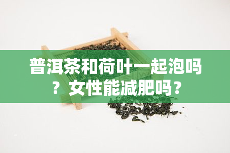 普洱茶和荷叶一起泡吗？女性能减肥吗？