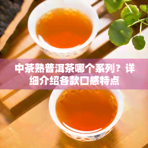 中茶熟普洱茶哪个系列？详细介绍各款口感特点