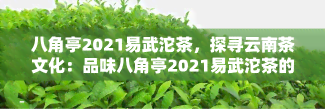 八角亭2021易武沱茶，探寻云南茶文化：品味八角亭2021易武沱茶的魅力