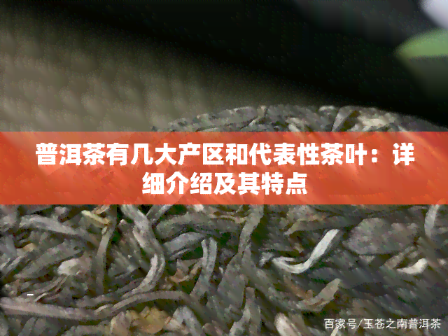 普洱茶有几大产区和代表性茶叶：详细介绍及其特点