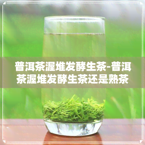 普洱茶渥堆发酵生茶-普洱茶渥堆发酵生茶还是熟茶