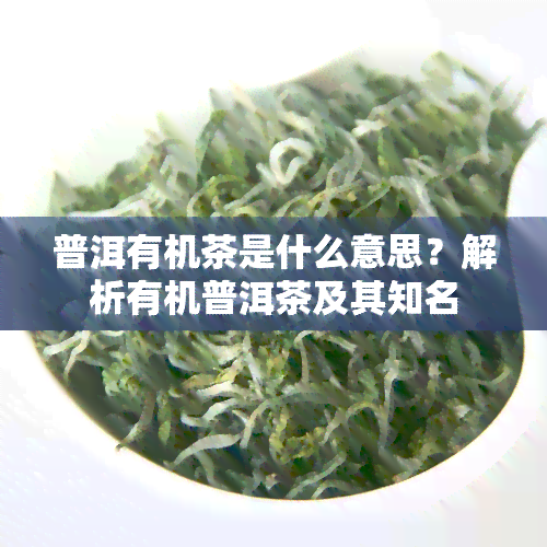 普洱有机茶是什么意思？解析有机普洱茶及其知名