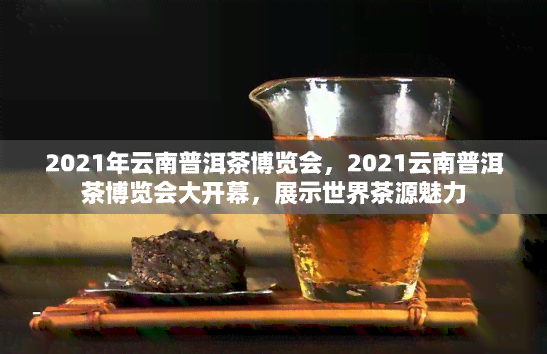 2021年云南普洱茶博览会，2021云南普洱茶博览会大开幕，展示世界茶源魅力