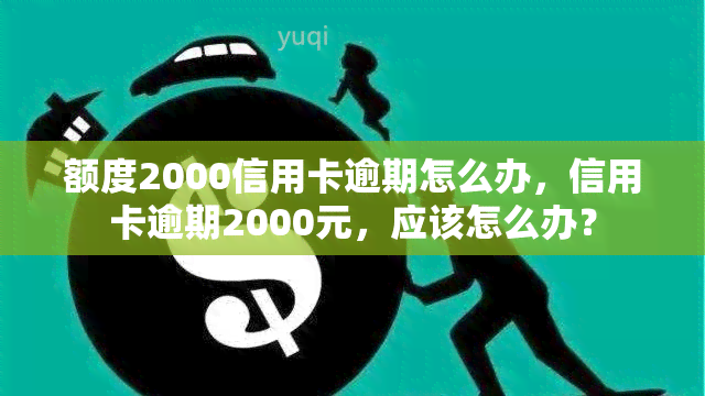 额度2000信用卡逾期怎么办，信用卡逾期2000元，应该怎么办？