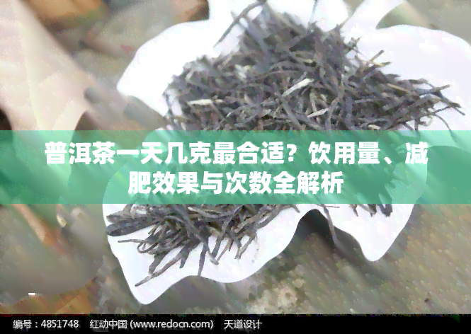 普洱茶一天几克最合适？饮用量、减肥效果与次数全解析