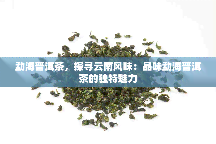 勐海普洱茶，探寻云南风味：品味勐海普洱茶的独特魅力