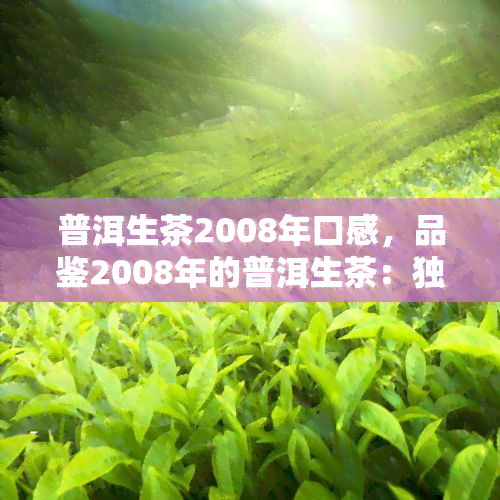 普洱生茶2008年口感，品鉴2008年的普洱生茶：独特的口感体验