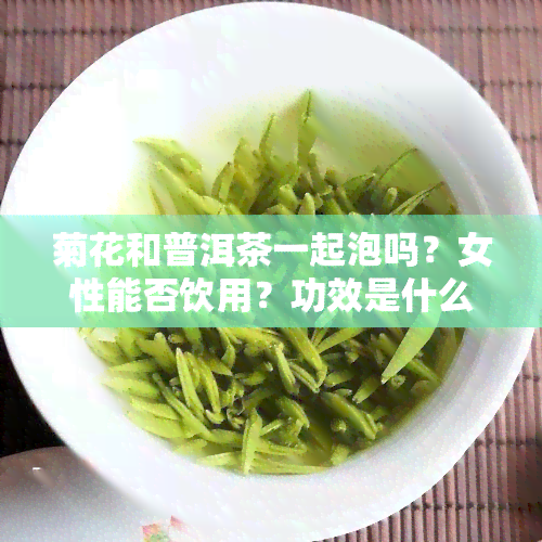 菊花和普洱茶一起泡吗？女性能否饮用？功效是什么？