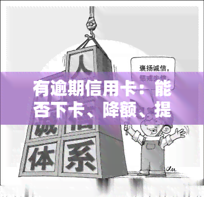 有逾期信用卡：能否下卡、降额、提额、使用及申请？竟过审！