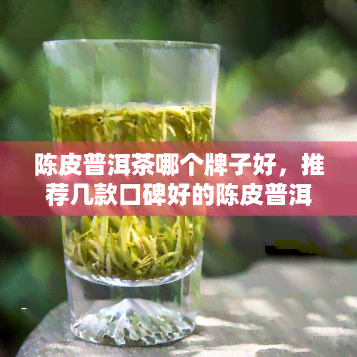 陈皮普洱茶哪个牌子好，推荐几款口碑好的陈皮普洱茶，总有一款适合你！