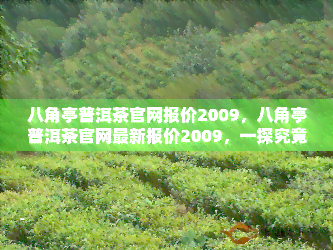 八角亭普洱茶官网报价2009，八角亭普洱茶官网最新报价2009，一探究竟！