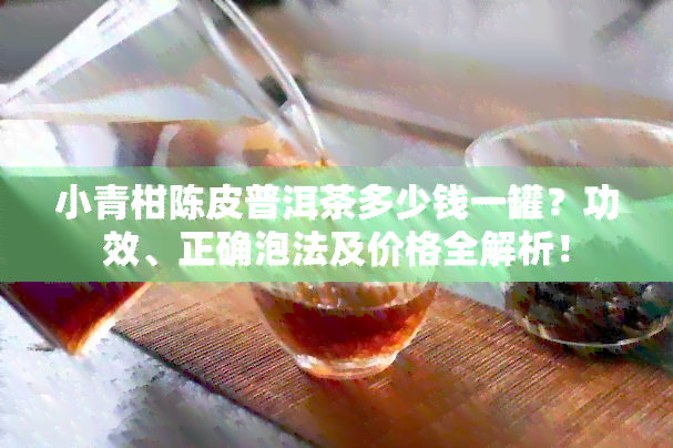 小青柑陈皮普洱茶多少钱一罐？功效、正确泡法及价格全解析！