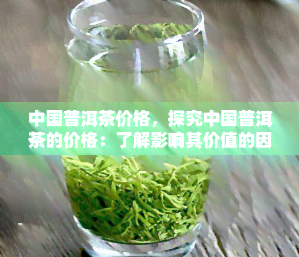 中国普洱茶价格，探究中国普洱茶的价格：了解影响其价值的因素