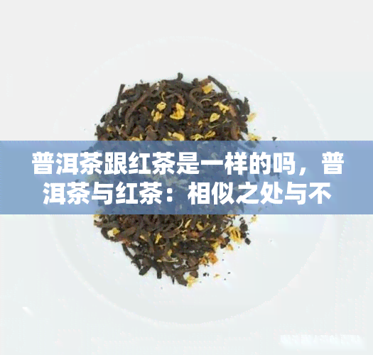 普洱茶跟红茶是一样的吗，普洱茶与红茶：相似之处与不同点解析