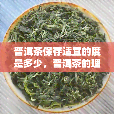 普洱茶保存适宜的度是多少，普洱茶的理想存度是多少？