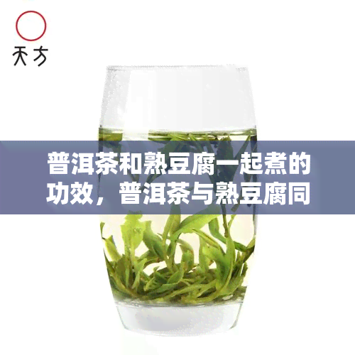 普洱茶和熟豆腐一起煮的功效，普洱茶与熟豆腐同煮：养生新选择，功效大揭秘！