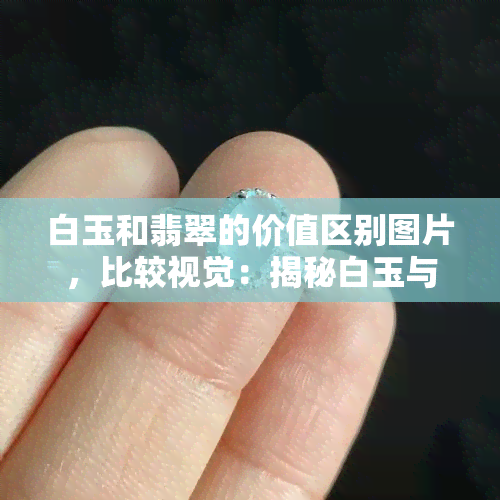 白玉和翡翠的价值区别图片，比较视觉：揭秘白玉与翡翠的价值差异——看图对比！