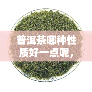 普洱茶哪种性质好一点呢，探讨普洱茶的性质：哪种更好？