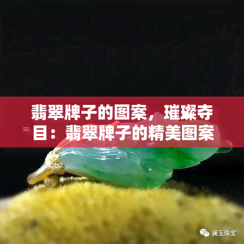 翡翠牌子的图案，璀璨夺目：翡翠牌子的精美图案赏析