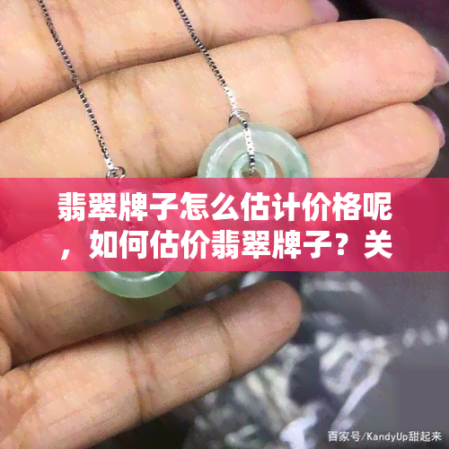 翡翠牌子怎么估计价格呢，如何估价翡翠牌子？关键因素解析