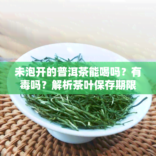 未泡开的普洱茶能喝吗？有吗？解析茶叶保存期限与饮用方法