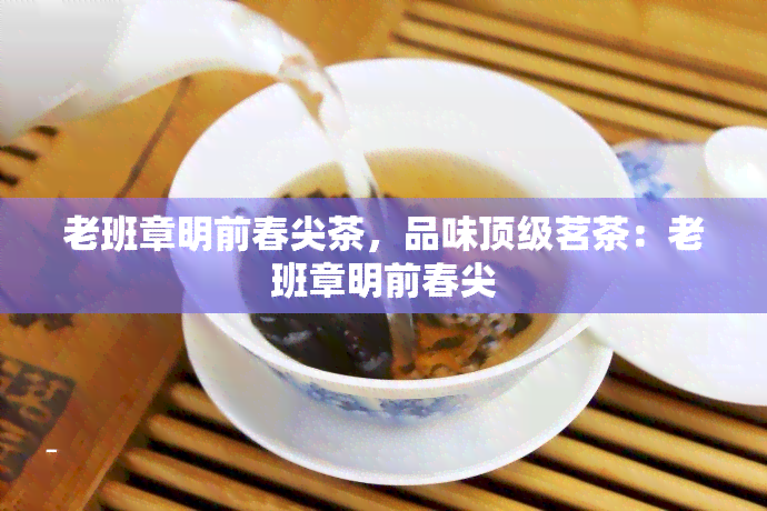 老班章明前春尖茶，品味顶级茗茶：老班章明前春尖