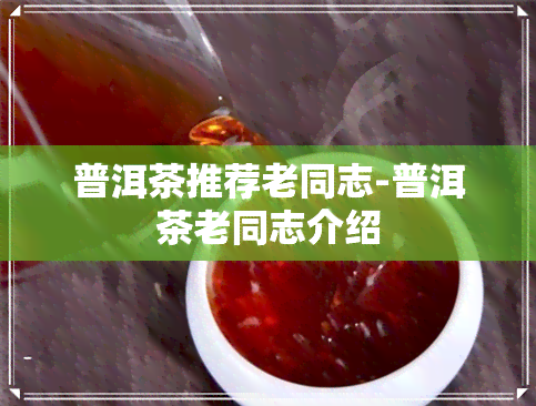 普洱茶推荐老同志-普洱茶老同志介绍