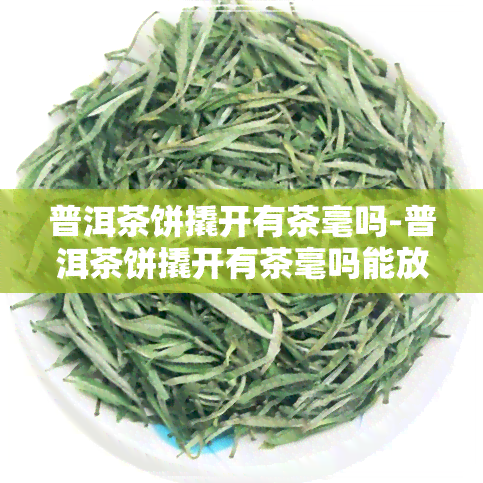 普洱茶饼撬开有茶毫吗-普洱茶饼撬开有茶毫吗能放多久