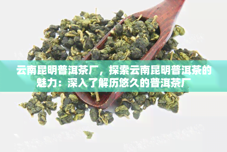 云南昆明普洱茶厂，探索云南昆明普洱茶的魅力：深入了解历悠久的普洱茶厂