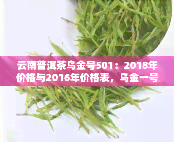 云南普洱茶乌金号501：2018年价格与2016年价格表，乌金一号产地及原料来源解析