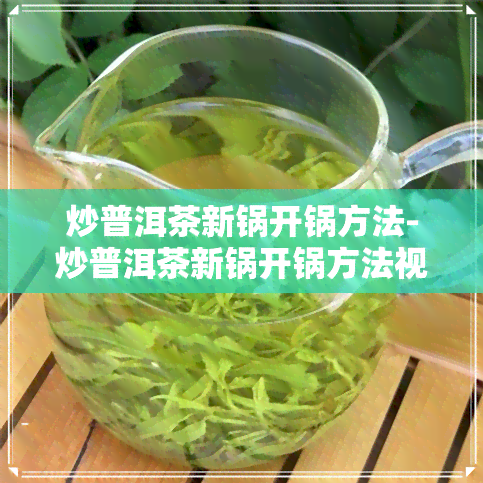 炒普洱茶新锅开锅方法-炒普洱茶新锅开锅方法视频