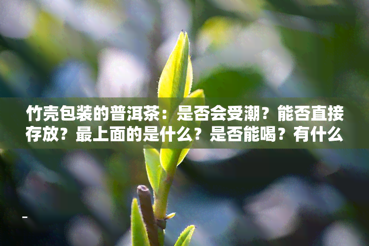 竹壳包装的普洱茶：是否会受潮？能否直接存放？最上面的是什么？是否能喝？有什么种类？能放多久？