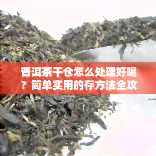 普洱茶干仓怎么处理好喝？简单实用的存方法全攻略！