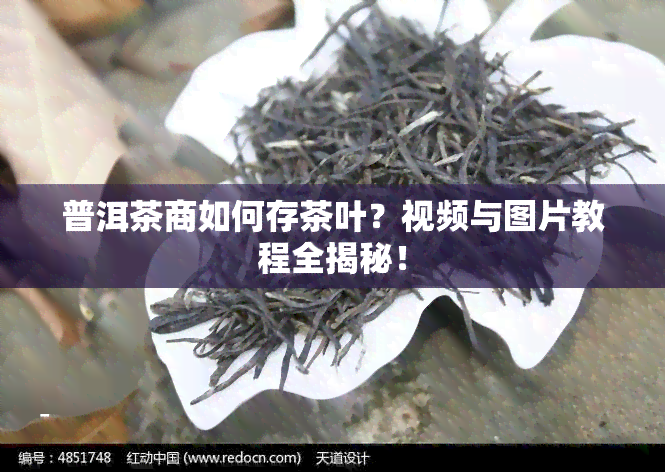 普洱茶商如何存茶叶？视频与图片教程全揭秘！