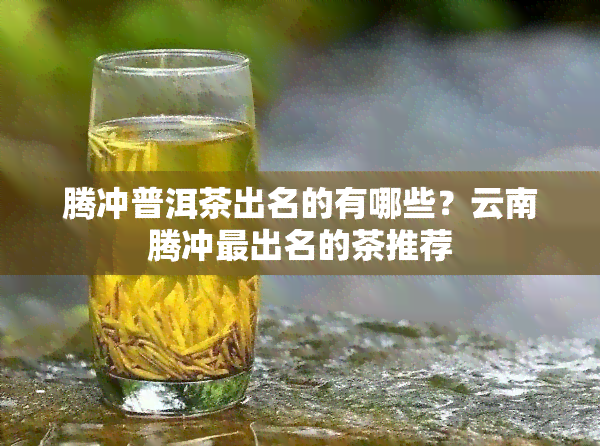 腾冲普洱茶出名的有哪些？云南腾冲最出名的茶推荐